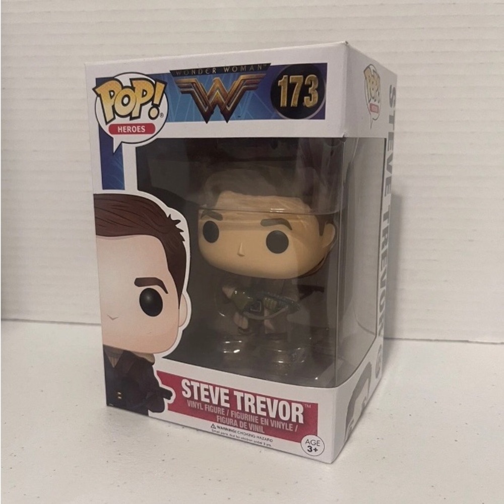 Funko Pop! Steve Trevor Vinyl Figure #173